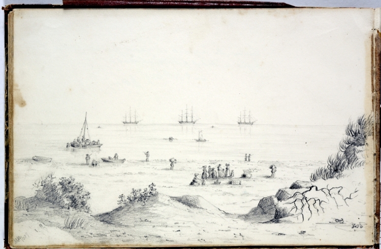 Glenelg 1847 courtesy State Library of South Australia
